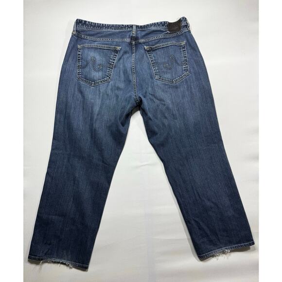 AG Adriano Goldschmied Men's The Graduate Tailored Leg Blue Jeans - Size 38x27.5 - Picture 2 of 6